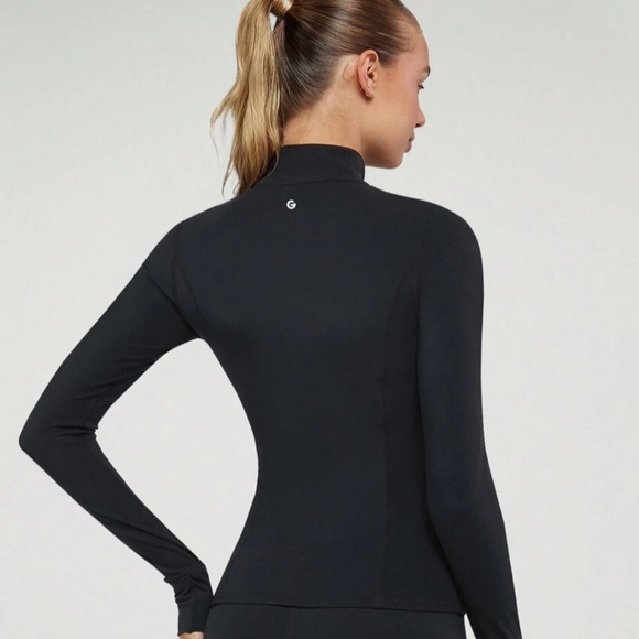 NWT Glowmode Feather Fit Slim It Streamline Performance Jacket Black L - Picture 2 of 6